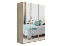 Шкаф-купе Прайм 2100/2300/570 (3 двери зеркало) П016