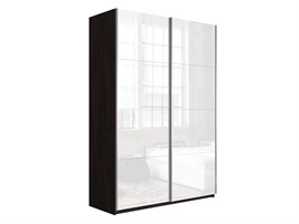 Шкаф-купе Прайм 1400/2300/570 белое стекло 2371