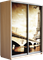 Шкаф-купе Дуо 1400/2400/600 (Фотопечать Париж) Ш157