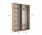 Шкаф-купе Экспресс (Зеркало) 140/240/45 Ш1204
