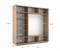 Шкаф-купе Экспресс (Зеркало, ЛДСП) 180/240/60 Ш1602