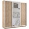 Шкаф-купе Экспресс (Зеркало, ЛДСП) 180/240/45 Ш1752