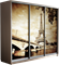Шкаф-купе Трио 1800/2400/600 (Фотопечать Париж) Ш203