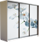 Шкаф-купе Трио 2400/2400/450 (Фотопечать Орхидея) 2561