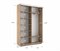 Шкаф-купе Экспресс (Зеркало) 140/240/45 Ш1204