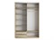 Шкаф-купе Экспресс (Зеркало, ЛДСП) 140/220/60 Ш1303