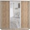 Шкаф-купе Экспресс (Зеркало, ЛДСП) 240/240/60 Ш1606