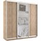 Шкаф-купе Экспресс (Зеркало, ЛДСП) 210/240/45 Ш1754