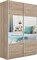 Шкаф-купе Прайм (Зеркало / ЛДСП) 140/230/57 П1011