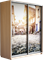 Шкаф-купе Дуо 1200/2200/600 (Фотопечать Старый город) Ш142