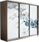 Шкаф-купе Трио 1800/2400/450 (Фотопечать Орхидея) 2545