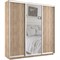 Шкаф-купе Экспресс (Зеркало, ЛДСП) 180/220/45 Ш1751