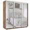 Шкаф-купе Лофт (Зеркало) 240/220/60 Ш2555