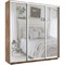Шкаф-купе Лофт (Зеркало) 180/220/45 Ш2751