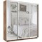 Шкаф-купе Лофт (Зеркало) 210/240/45 Ш2754