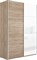 Шкаф-купе Прайм (Стекло Белое / ЛДСП) 120/230/57 П1016
